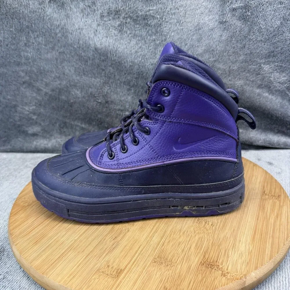 Nike ACG Boots Girls Size 5Y Purple Snow Winter Duck Slip Resistant 524876-500